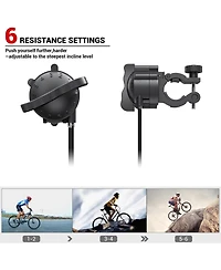 Bike Trainer - Magnetic Stationary Bike Stand for 26-28" & 700C Wheels