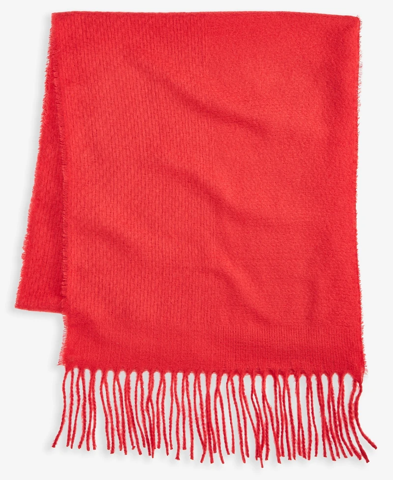 Style & Co Women's Solid Patchwork Weave Wrap, Macy's Exclusive