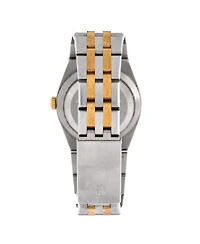 Pre-Owned Rolex Oysterquartz Datejust Watch in Stainless Steel and Gold with Diamond Markers 36mm