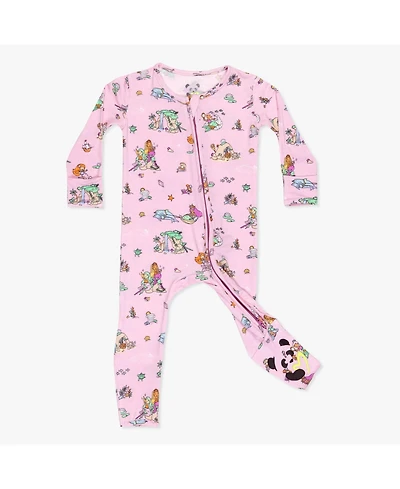 Bellabu Bear Baby Boys or Girls Mermaid Lagoon Convertible Footie