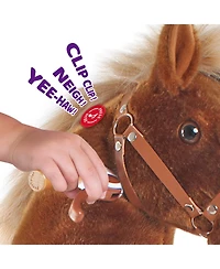 PonyCycle Ride-on Horse Chocolate Model U Size 5 for Age 7-12