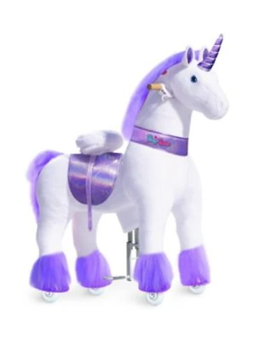 PonyCycle Ride-on Unicorn Purple Model U Size 5 for Age 7-12