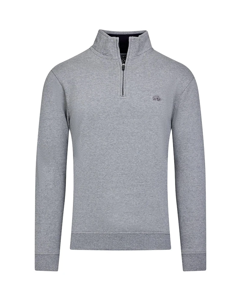 Raging Bull Big & Jersey Quarter Zip Sweat