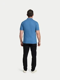 Raging Bull Big & Tall S/S Branded Tonal Embroidery Pique Polo