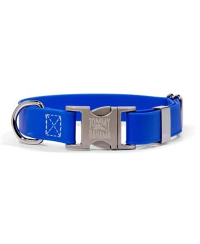 Tommy Bahama Pet Collar Dark Blue Medium