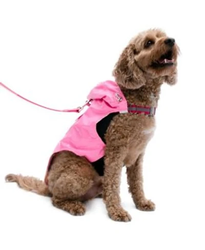 Tommy Bahama Pet Raincoat Apparel Harness Pink Xs