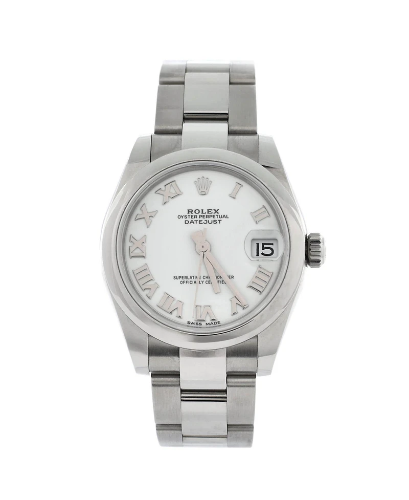Pre-Owned Rolex Oyster Perpetual Datejust Automatic Watch in Stainless Steel 31mm