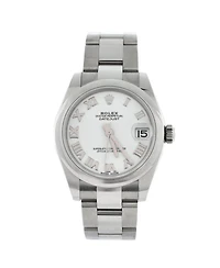 Pre-Owned Rolex Oyster Perpetual Datejust Automatic Watch in Stainless Steel 31mm