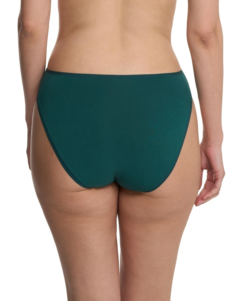 Natori Women's Bliss Bare Cotton High Cut Brief