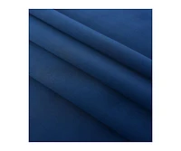 Kate Aurora 100% Hotel Blackout Thermal Insulated Grommet Curtains (2 Pack