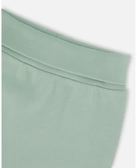 Deux par Baby Girls Cotton Evolutive Pant Jade Green