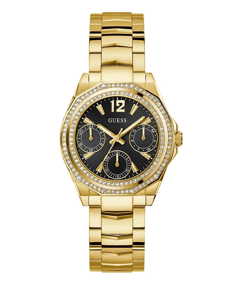Guess Women's Gold Tone Multi-function Watch, 36mm