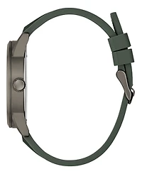Guess Men's Green Gunmetal Multi-function Watch, 44mm