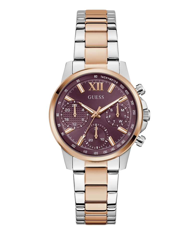 Guess Women's Two-Tone Multi-function Watch, 36mm