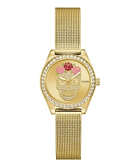 Guess Women's Gold Tone Analog Watch, 30mm