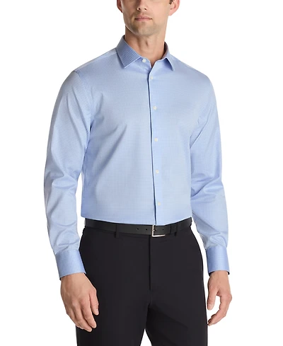 Calvin Klein Men's Slim Fit Spread Collar Dress Shirt