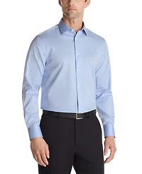 Calvin Klein Men's Slim Fit Spread Collar Dress Shirt