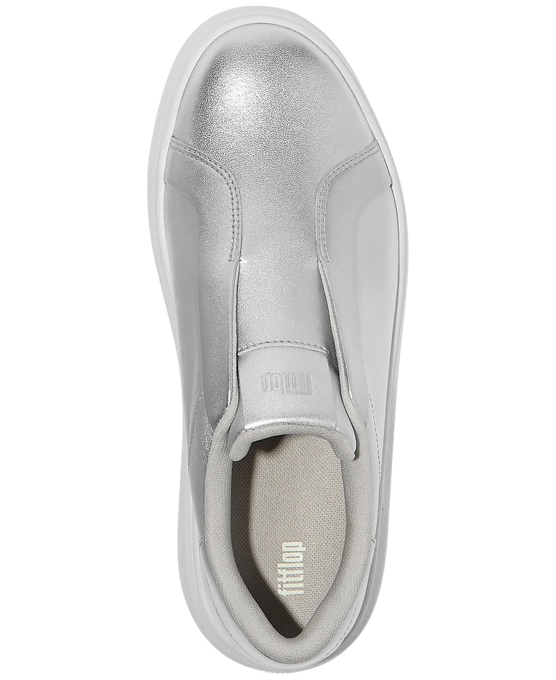 FitFlop Women's Rtg Leather Laceless Sneakers