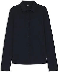 Boss by Hugo Women's Extra-Slim-Fit Cotton-Jersey Blouse