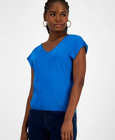 I.n.c. International Concepts Women's Cap-Sleeve Sweater, Macy's Exclusive