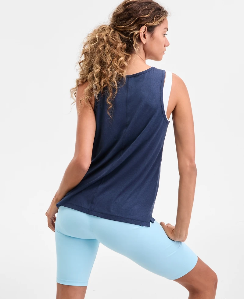 Id Ideology Women's Performance Muscle Tank Top, Created for Macy's