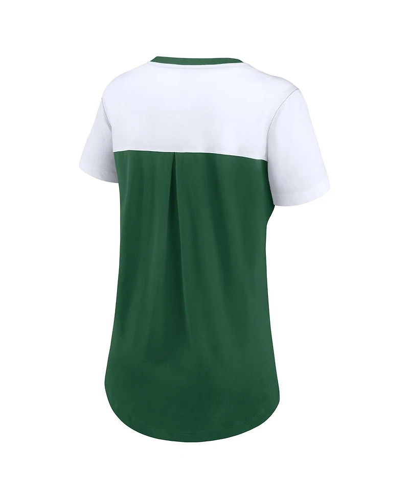 Nike Women's Green New York Jets Performance Fashion T-Shirt