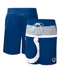 Men's G-iii Sports by Carl Banks Royal Indianapolis Colts Sea Wind Swim Trunks