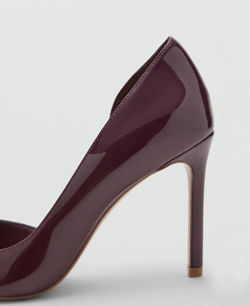 Mango Women's Patent Heeled Shoes