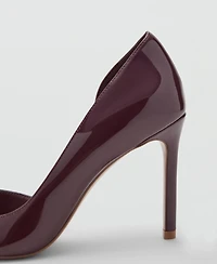 Mango Women's Patent Heeled Shoes