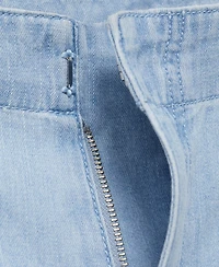 Mango Women's Mid-Rise Wide Leg Denim Jeans