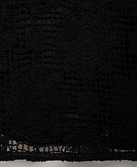 Mango Women's Crochet Short Dress