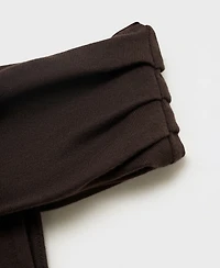 Mango Women's Short Strapless Dress