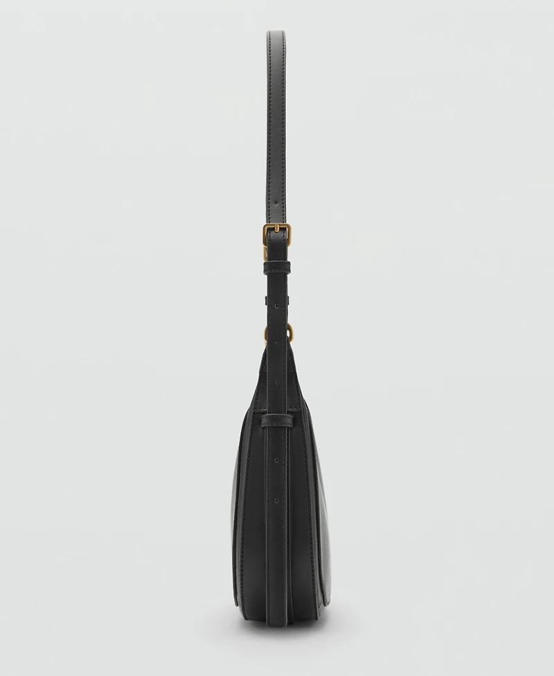 Mango Women's Oval Shoulder Bag
