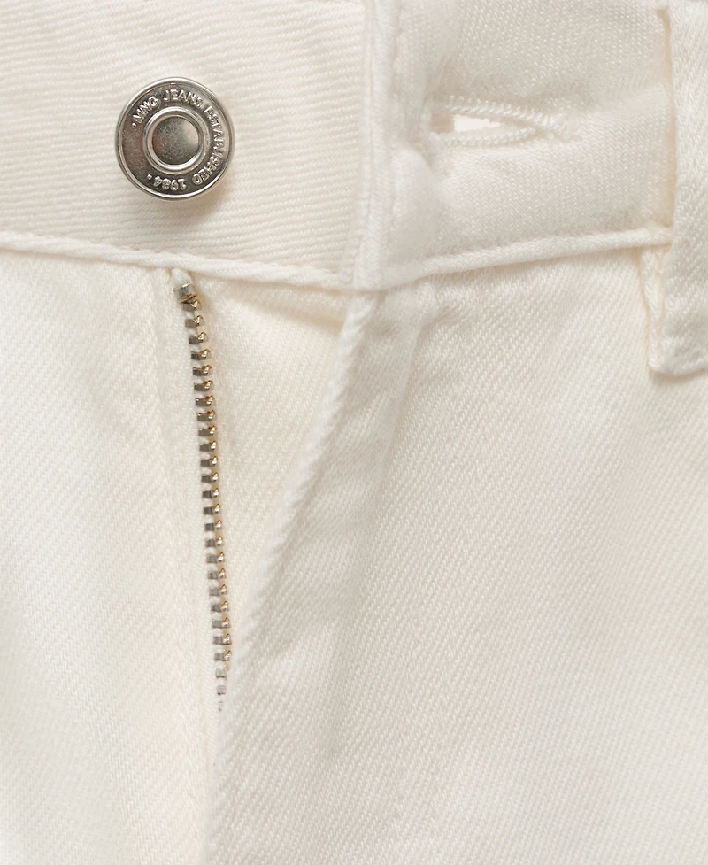 Mango Women's High-Rise Wide Leg Jeans