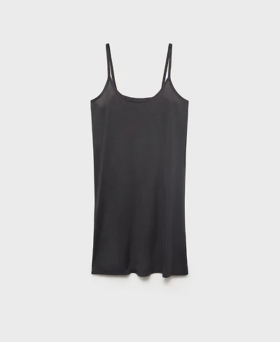 Mango Women's Straps Micro-Modal Nightgown