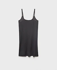 Mango Women's Straps Micro-Modal Nightgown
