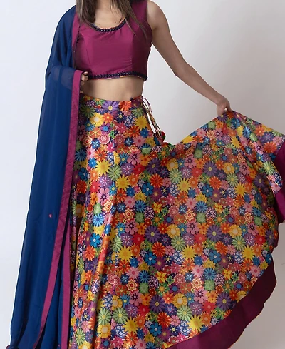 Raas Women's Floral Lehenga Choli