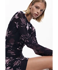 Desigual Women's Ruched mini dress