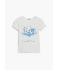 Desigual Women's "Love the planet" T-shirt