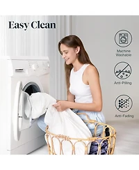 LuxClub 4-Pc Rayon from Bamboo Sheet Set – Cooling & Soft Luxury