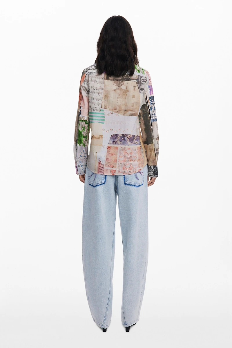 Desigual Women's Postcard shirt