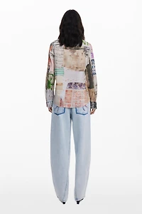 Desigual Women's Postcard shirt
