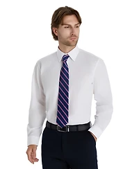 Club Room Men's Regular Fit Solid Dress Shirt, Macy's Exclusive