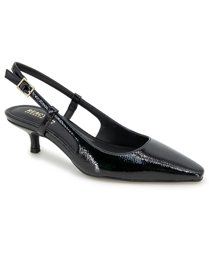 Kenneth Cole Reaction Women's Maggie Slingback Kitten Heel Pumps