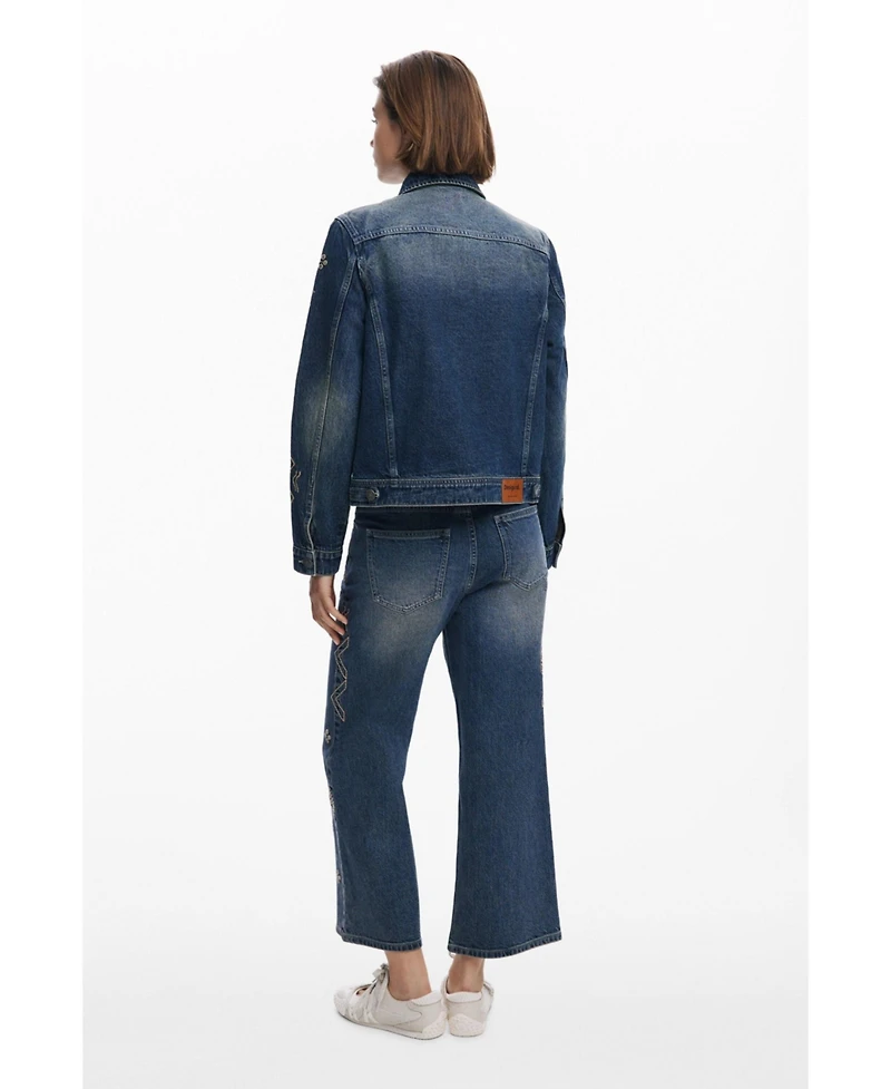 Desigual Women's Mirror denim jacket