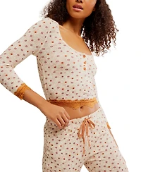 Free People Women's Stolen Dance Classic Fit Pajama Set