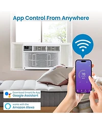 gaomon 8,000 Btu Window Ac - Quiet Performance, Dehumidify & Fan Modes, Remote Control Included, Easy Setup, Perfect for Home and Office