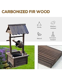 Outsunny Synthetic Indoor / Outdoor Artificial Turf Carpet with Realistic Look