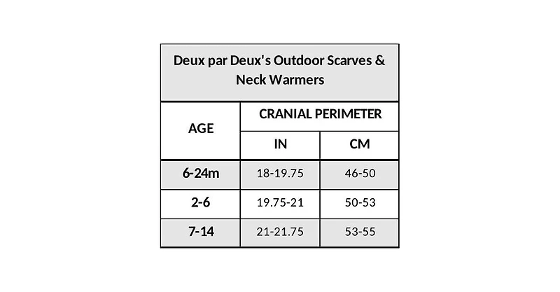 Deux par Deux Baby Unisex Mid-Season Knit Neck Warmer Black - Baby