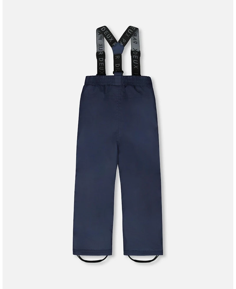 Deux par Boy Two-Piece Chill Outerwear Set with Light Insulation Navy Blue
